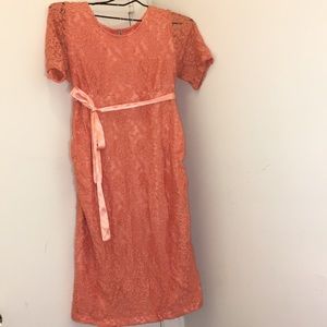 Large maternity dress